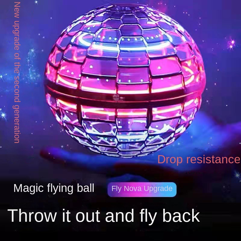 Magic intelligent gyroscope flying UFO colored ball flying machine