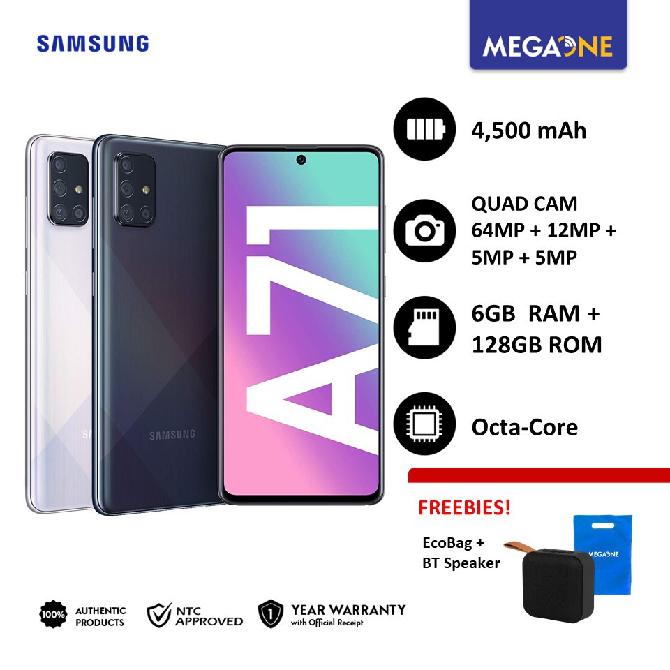 samsung a71 8gb ram specification