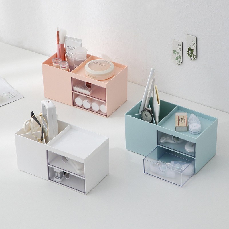 SALEE! PP Mini Multipurpose Desk organizer Drawers Beauty Stationary ...