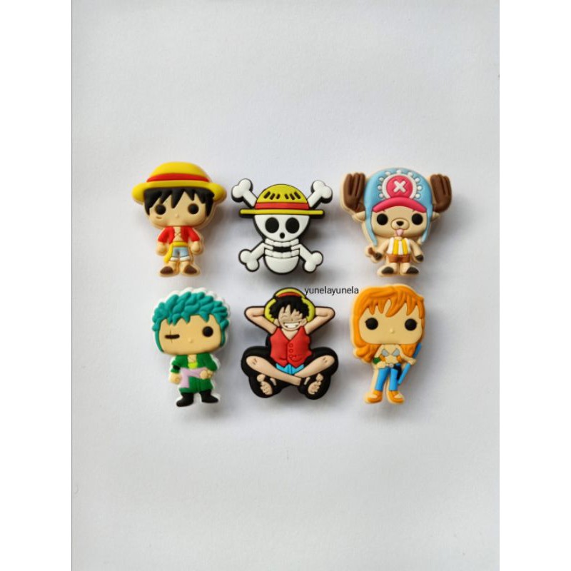 one piece croc charms