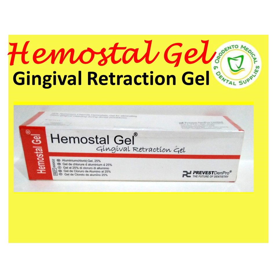 Hemostal Gel Gingival Retraction Gel Shopee Philippines