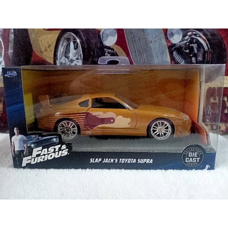 Fast & Furious Slap Jack's Toyota Supra Jada Toy Jada Scale 1:32 ...