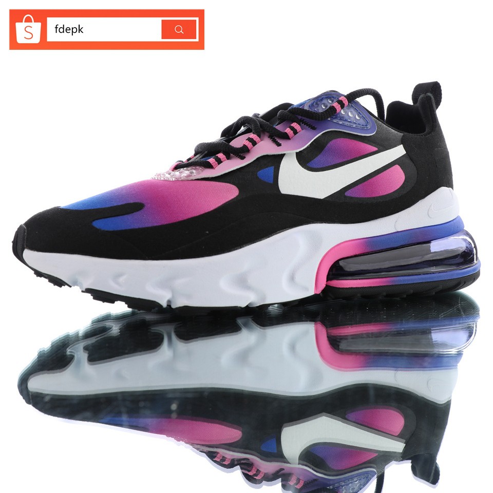 black and purple nike shoes