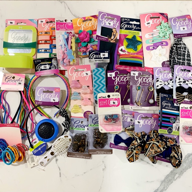 Lot of 30 Goody Hair Accessories 