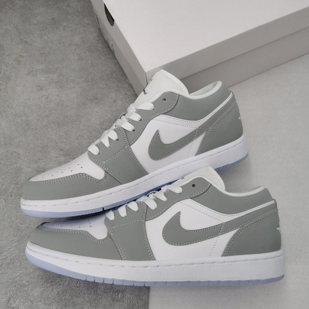 aj1 low white wolf grey