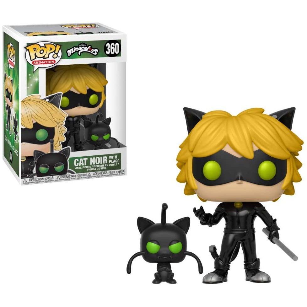 Miraculous Ladybug Cat Noir With Plagg Funko Pop Vinyl Figure Shopee Philippines