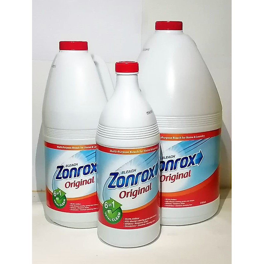 BLEACH ZONROX ORIGINAL Gallon and Half gallon Shopee Philippines