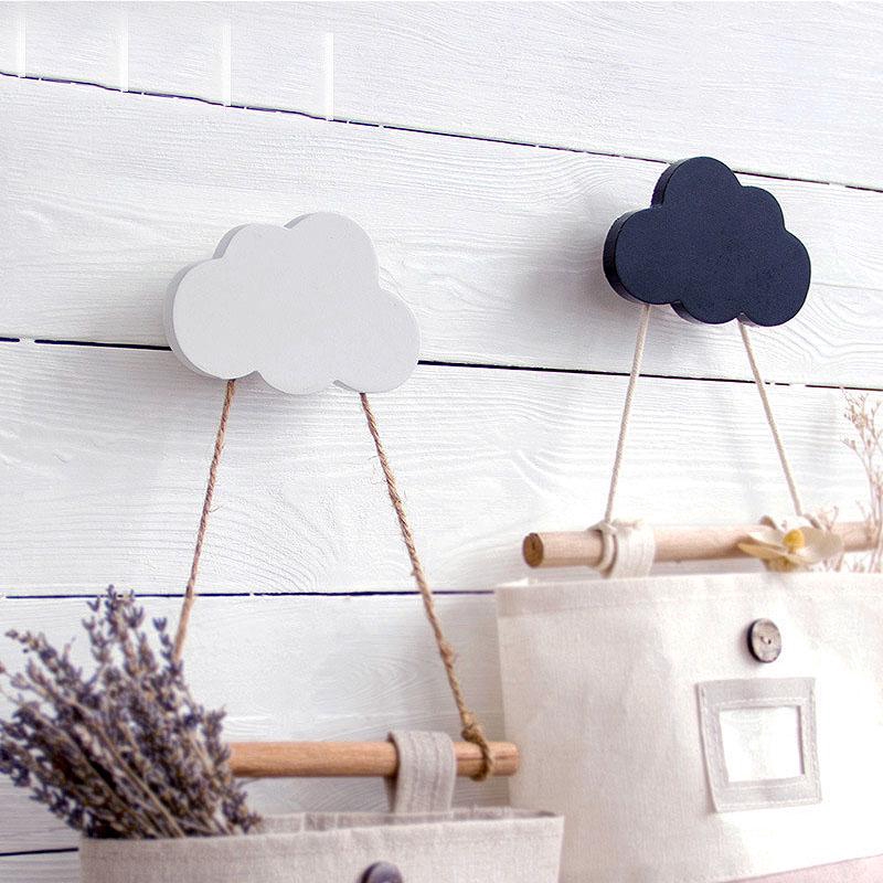 wooden cloud wall decor