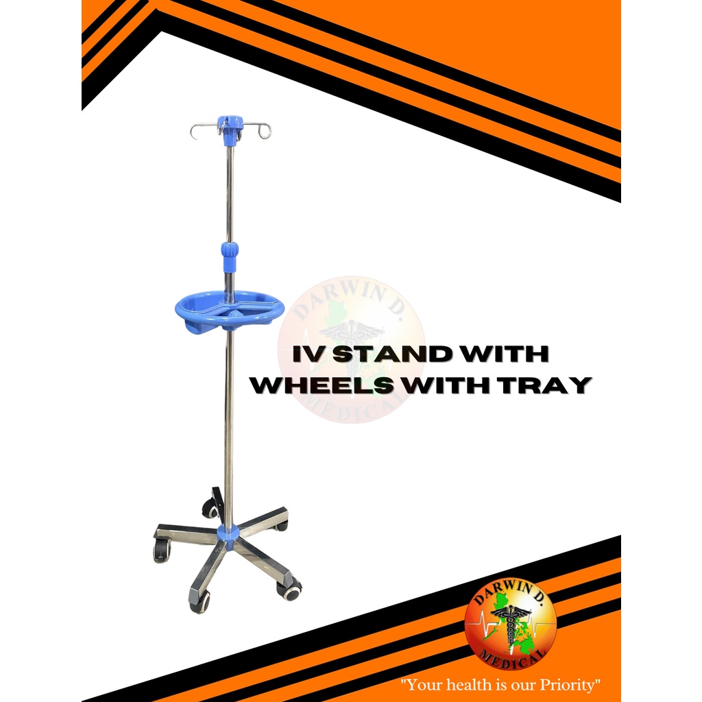 IV INFUSION STAND WITH TRAY Shopee Philippines