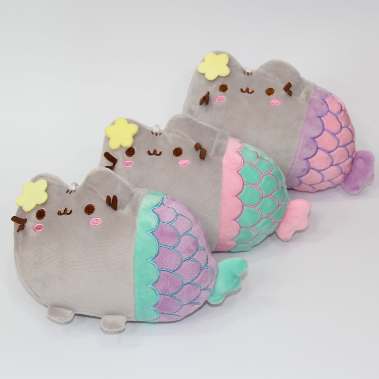 cat mermaid plush