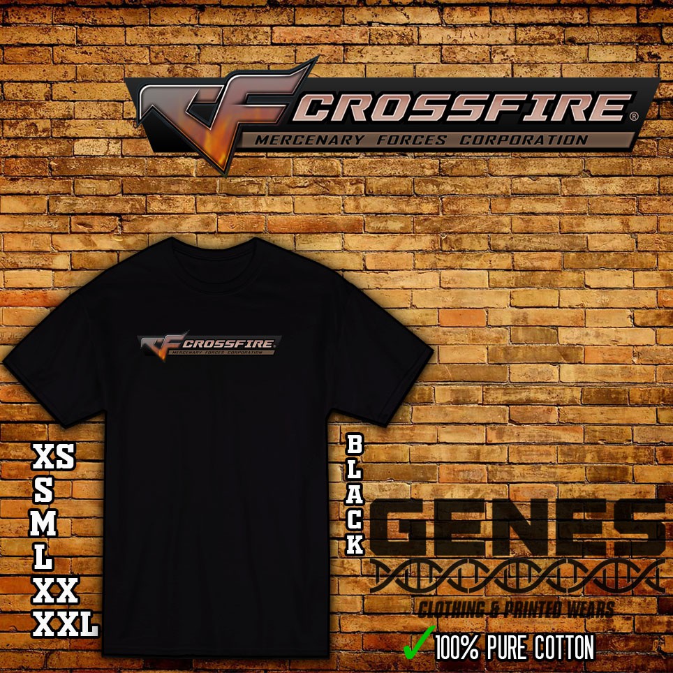 Crossfire Philippines logo Game Gamer Guns Unisex shirt (an3903