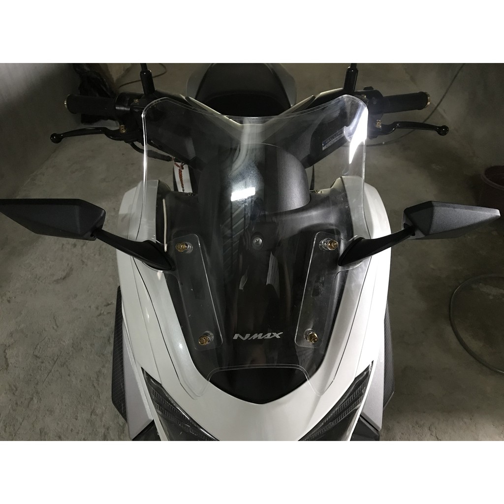 Nmax windshield visor sets 3mm clear 02a design version 1 fit for