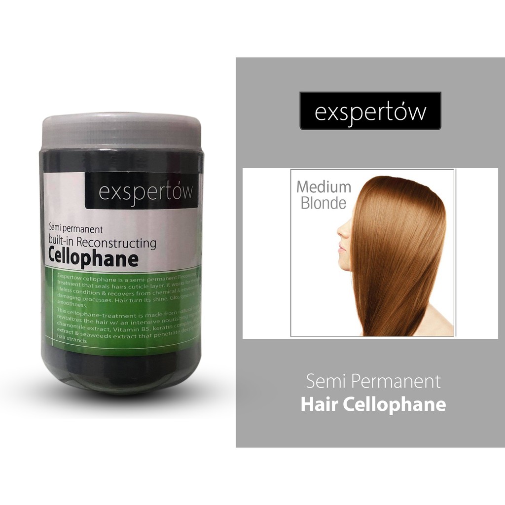 blue cellophane hair color