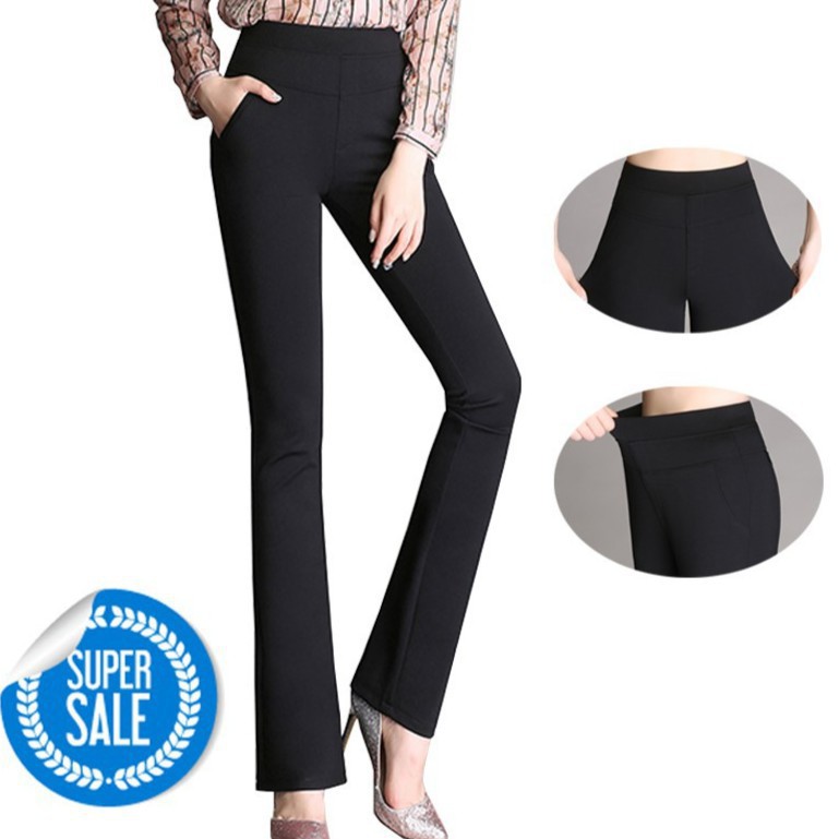 women's plus size flare pants