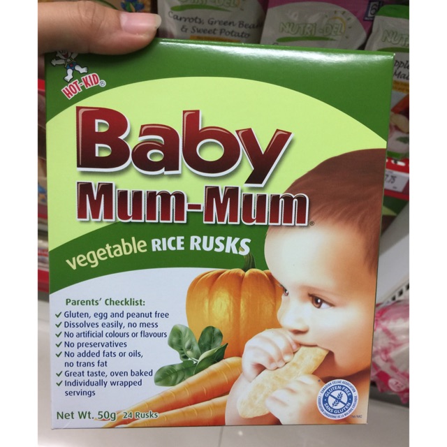 baby mum mum vegetable rice rusks