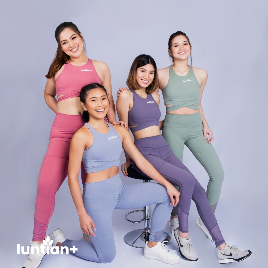 Plus Size Padded Yoga Bra And High Quality Pants - Cute Activewear In  Pastel Colors (Euphoria Set) | Shopee Philippines