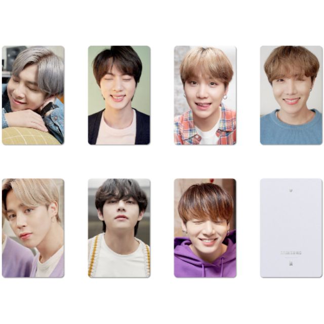 Onhand Samsung S Plus Bts Edition Photocard Shopee Philippines