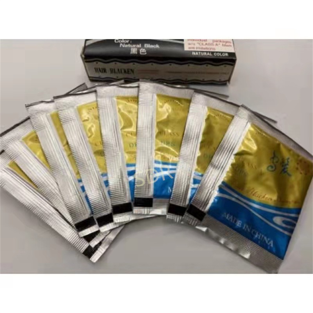 Hair Blackening Shampoo 8 Sachet per box SDR Shopee Philippines