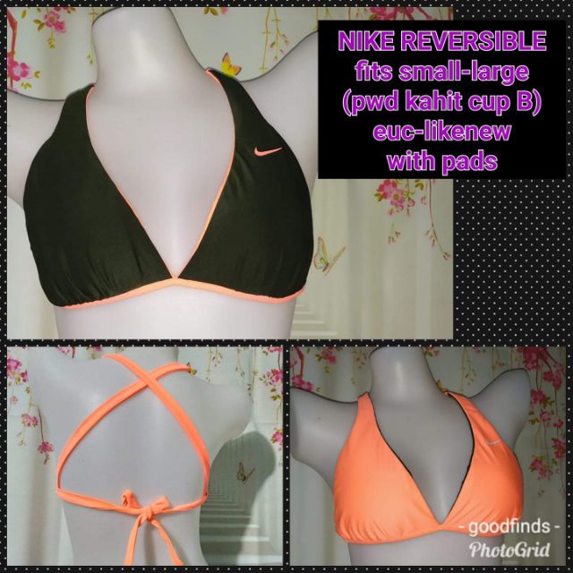 nike halter swim top