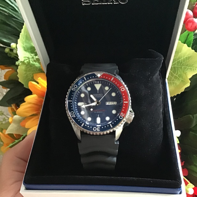 seiko pepsi divers watch