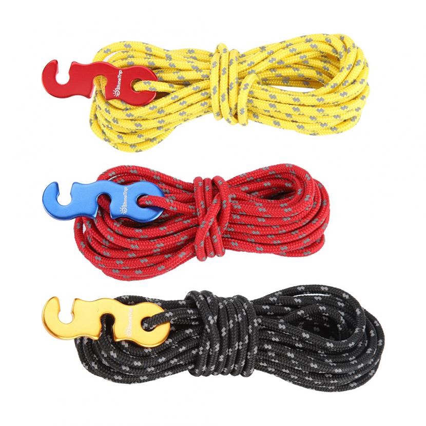 Wind Rope 4Pcs/Set Reflective Tent Wind Rope Camping String Shopee
