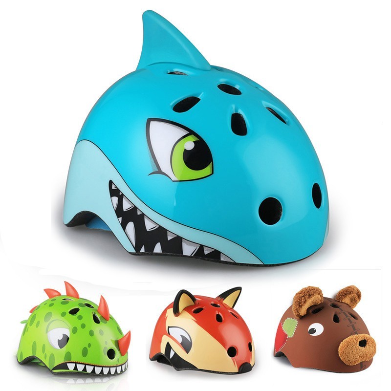 dinosaur scooter helmet