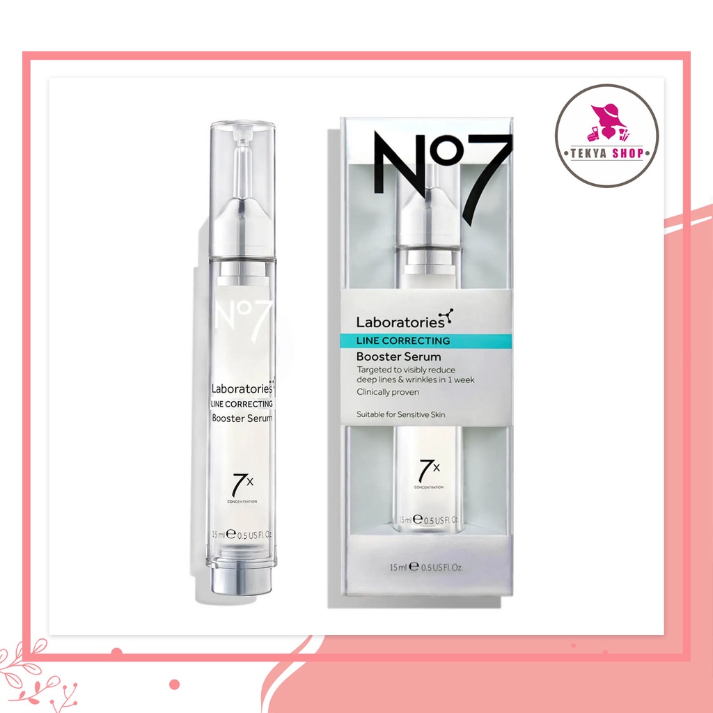 No7 Laboratories Line Correcting Booster Serum, 15 ml Shopee Philippines