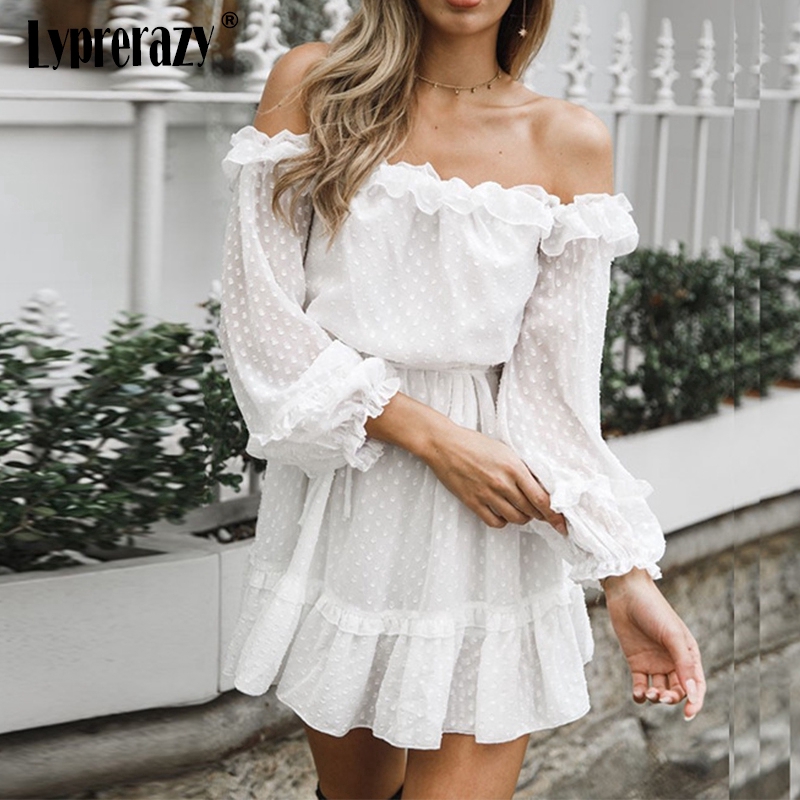 white summer dress