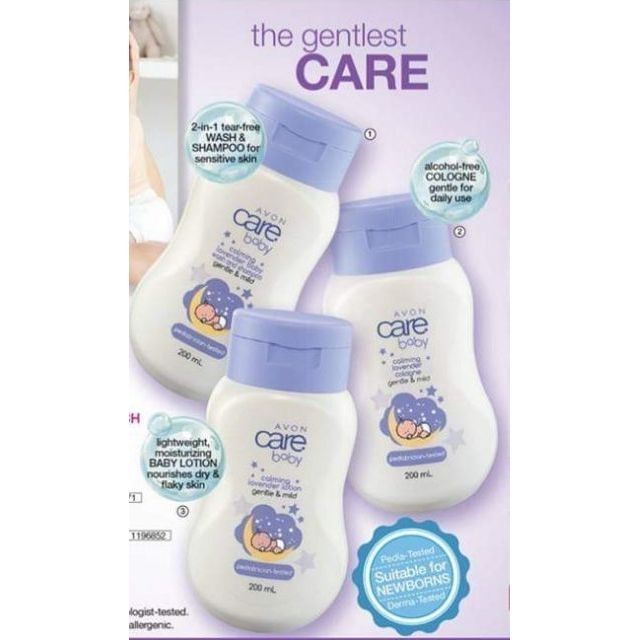 avon baby lotion