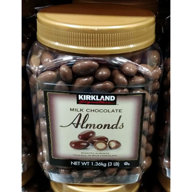 Kirkland Milk Chocolate Almonds Original 1.36kg Shopee Philippines