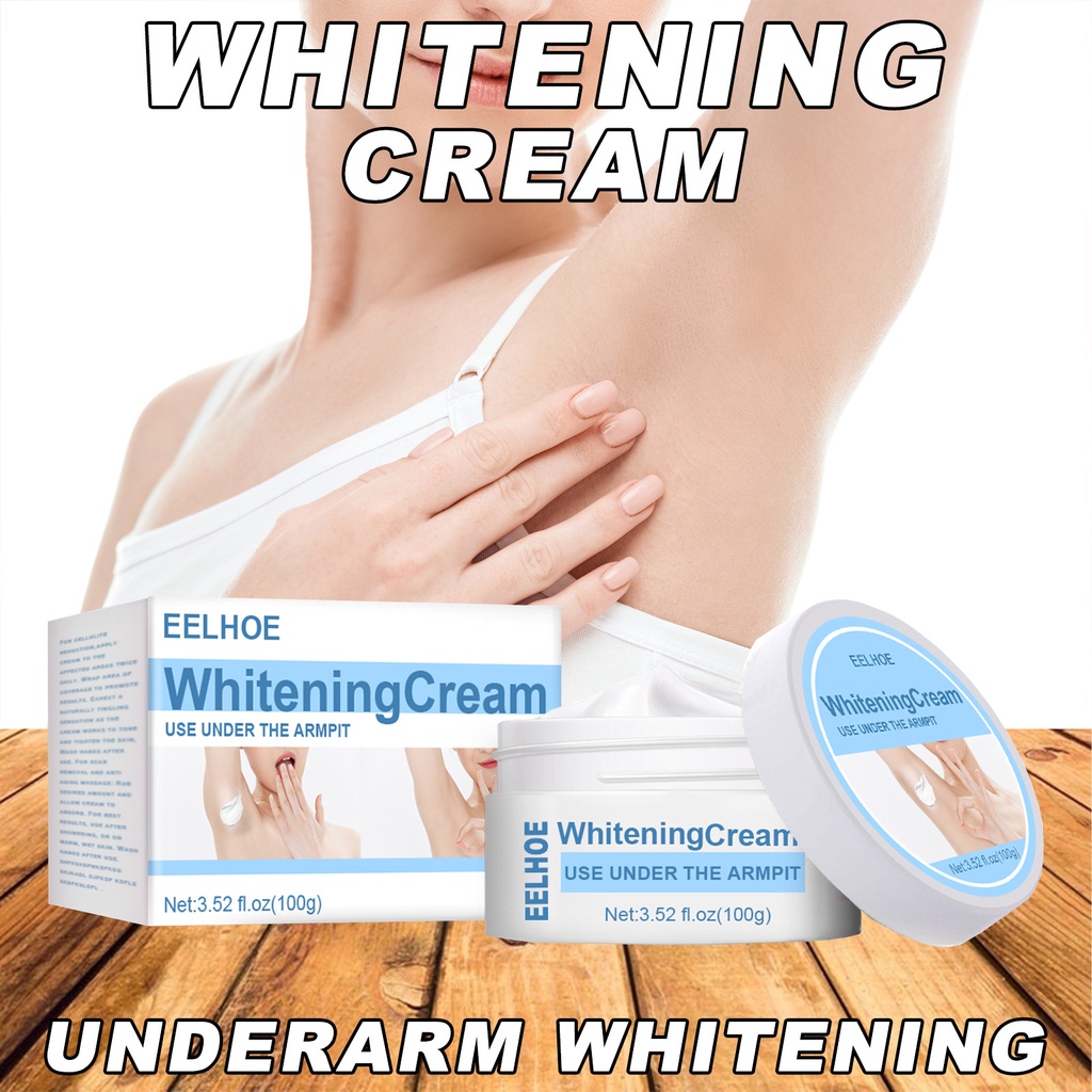 Underarm Whitening Cream Privates Whitening Care Brightening Skin Tone for Neck Back Legs Elbows