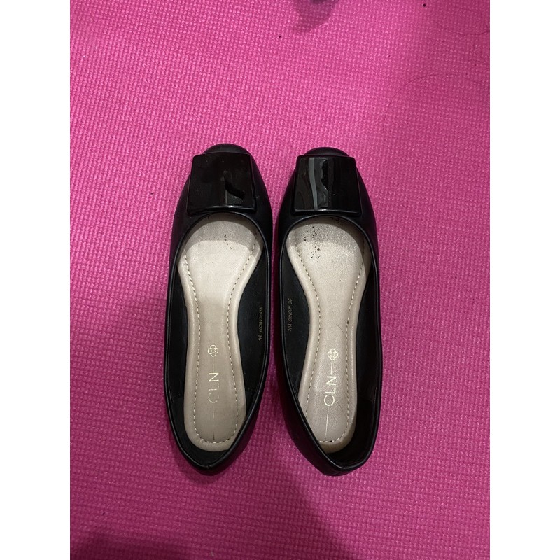 CELINE Black Leather shoes Shopee Philippines