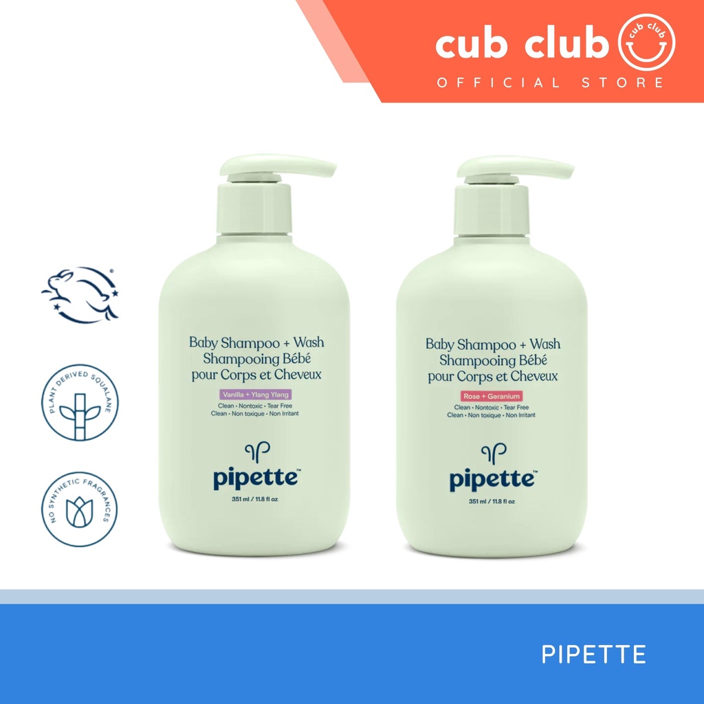 Pipette Baby Shampoo and Wash 351ml Shopee Philippines