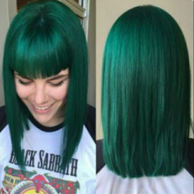 Bremod Hair Color 0 77 Green With Oxi