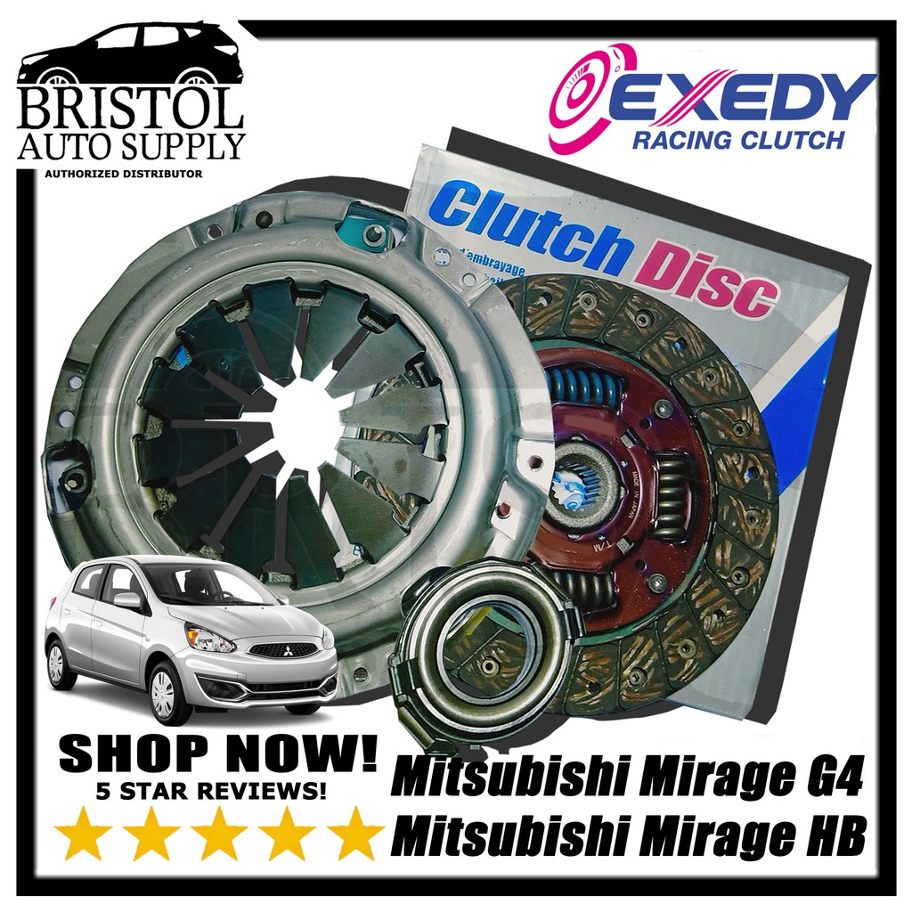 Mitsubishi Mirage G4/HB Clutch Kit (Clutch Disc + Pressure Plate+Release Bearing)Genuine Exedy
