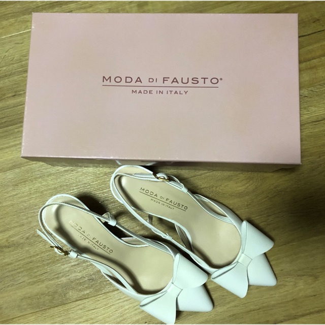 interpersonel gaben Cafe Moda Di Fausto - white sling back with bow | Shopee Philippines