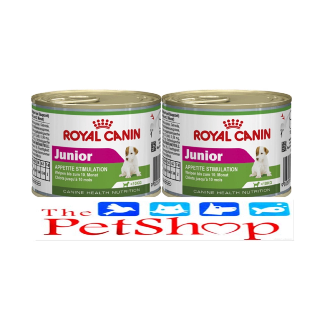 Royal Canin Canned Junior 195g Appetite Stimulation Set Of 2