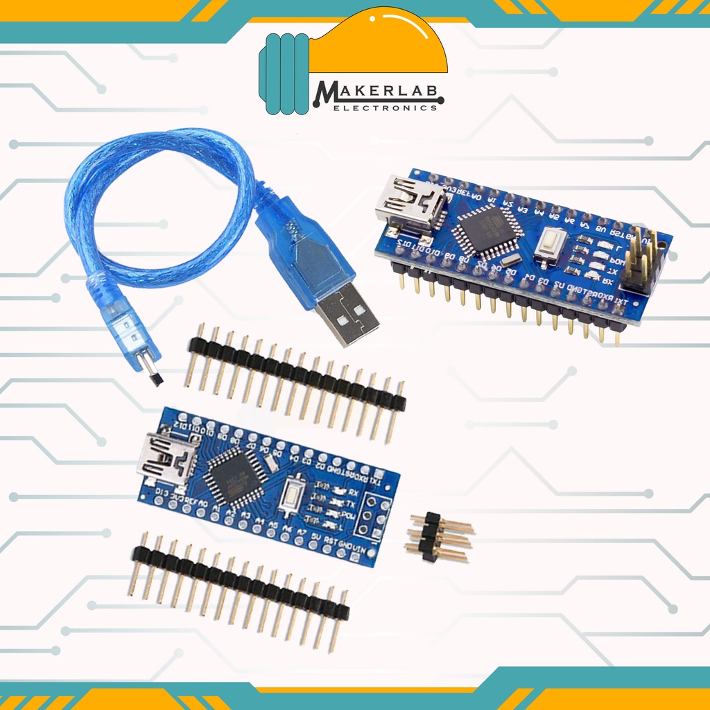 Arduino Nano ATmega328P CH340G CH340 Soldered Unsoldered | Shopee