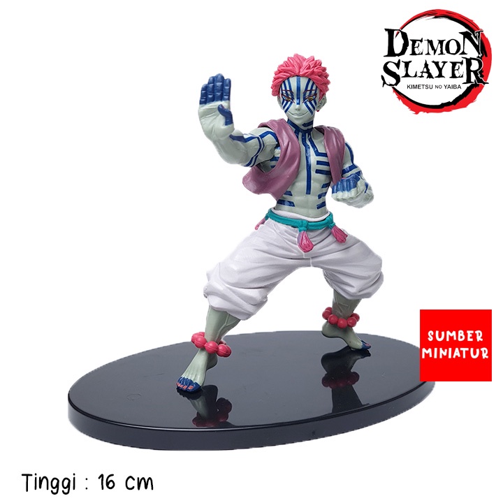 Action Figure Akaza Upper Demon 3 Demon Slayer Kimetsu NO Yaiba NO BOX ...