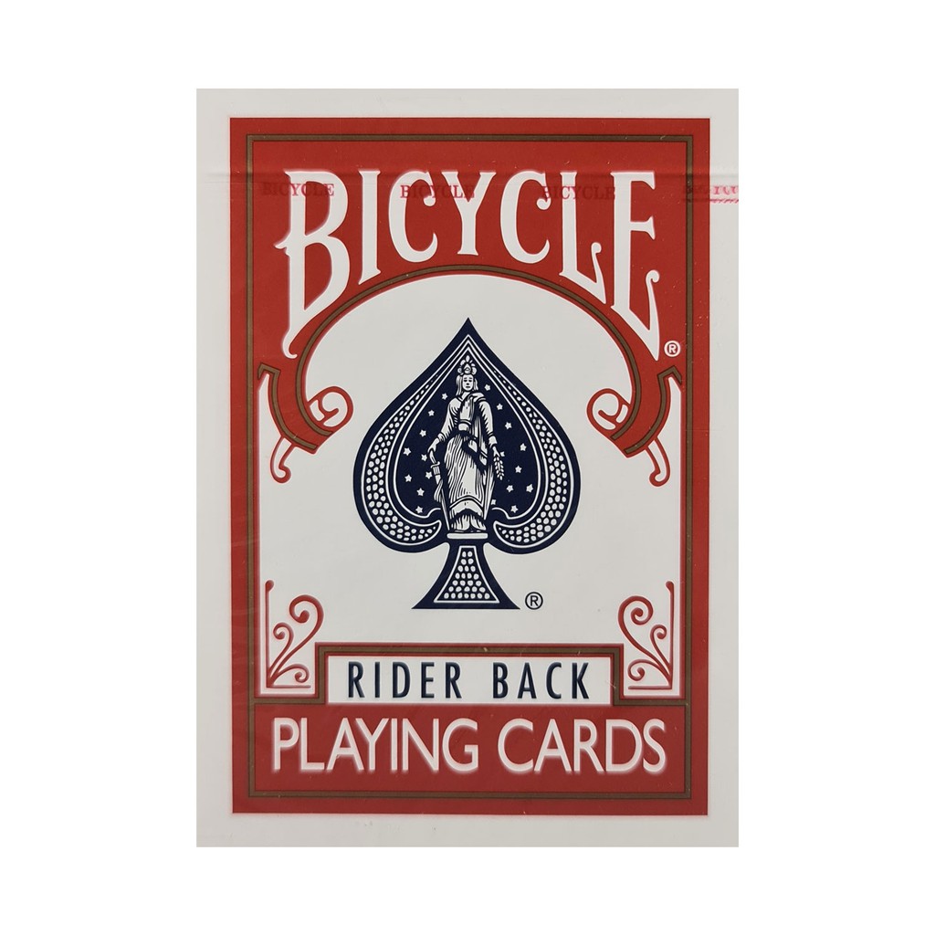 bicycle red playing cards