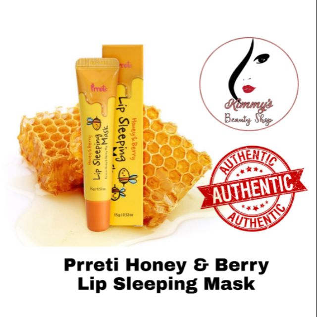 Prreti Honey & Berry Lip Sleeping Mask 15g Shopee Philippines