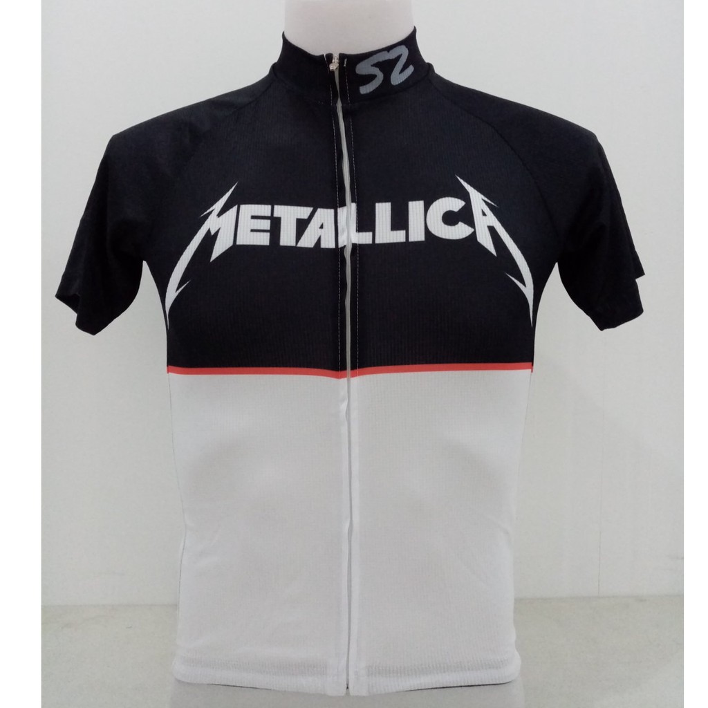 metallica bike jersey