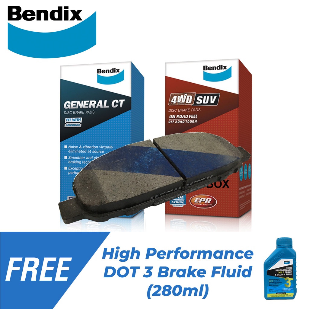 Bendix Brake Pads Db Front Set For Nissan Urvan Estate