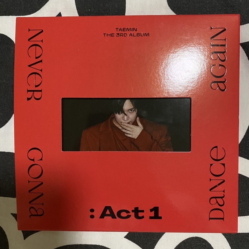 Shinee Taemin Never Gonna Dance Again Act 1 Suspect Version Album Shopee Philippines