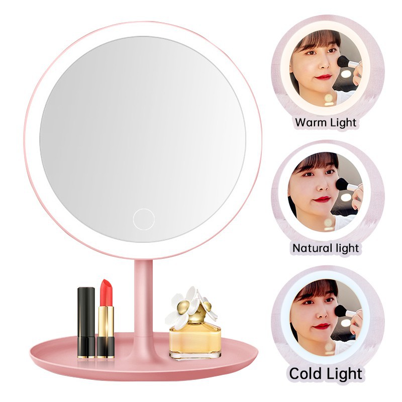 Color Light Mirror Makeup, Mirror Makeup Desktop