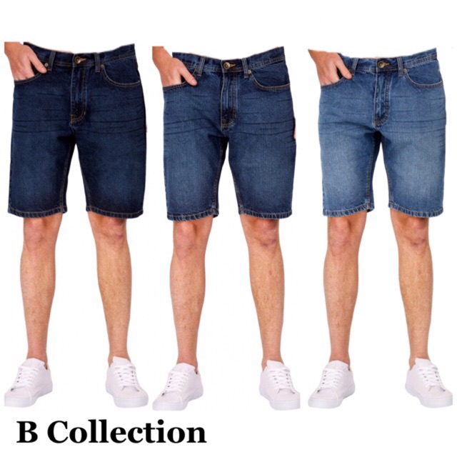 Men Plussize Mens Denim Shorts 