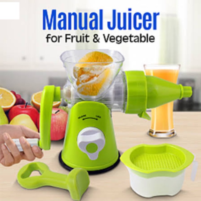 Manual Juicer for Fruits and Vegetable Shopee Philippines