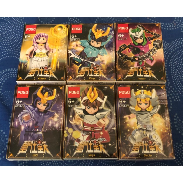 Pogo Saint Seiya Mini-Figures Set 