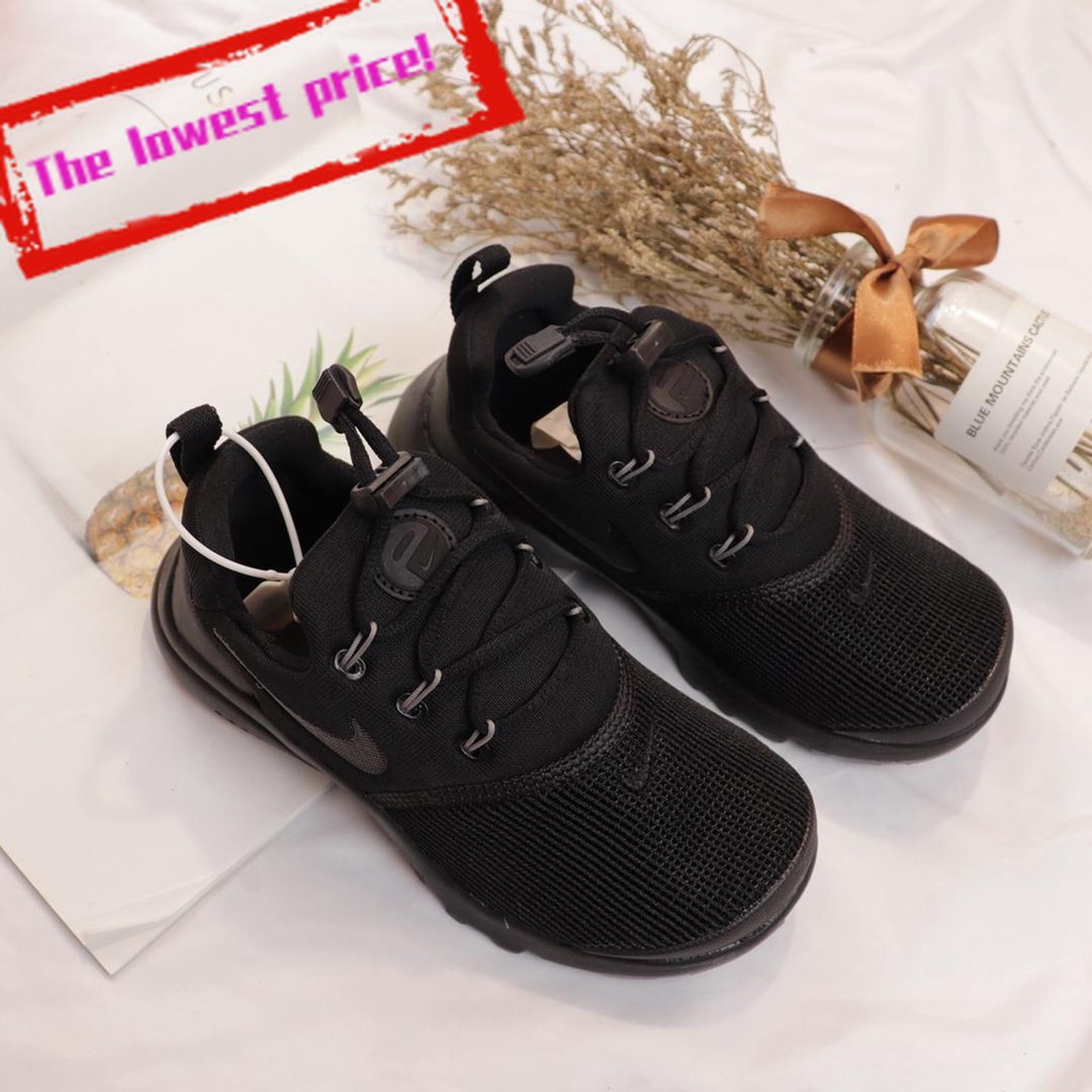 boys black running shoes
