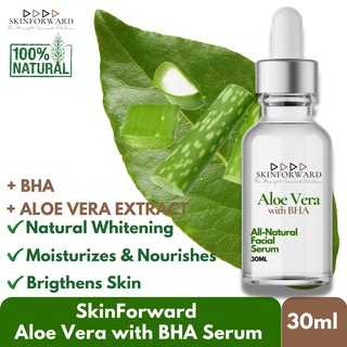 [ ALOE VERA + BHA SERUM ] SkinForward Aloe Vera and BHA Serum Natural Whitening Facial Moisturizing #1